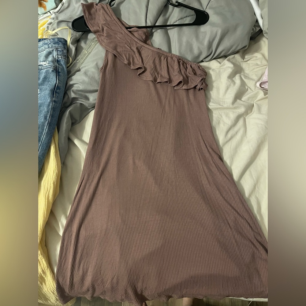 American eagle one shoulder dress